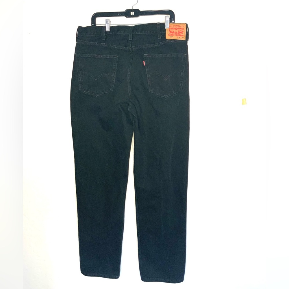 Levi’s 550 Mens Relaxed Fit Jeans Black
size 38x36